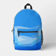 Custom Vibrant Blue Colorful Pattern Aesthetic