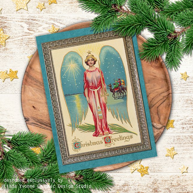 Custom Vintage Antique Holiday Seasons Greetings (Creator Uploaded)