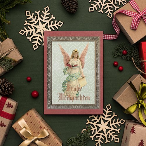 Custom Vintage Antique Holiday Seasons Greetings