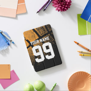 Custom vintage basketball jersey number iPad mini cover