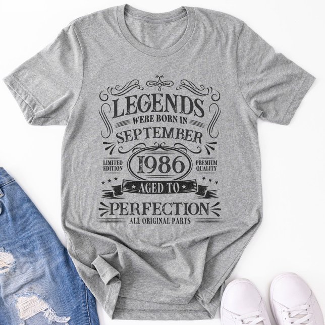 Custom Vintage Birthday Aged To Perfection T-Shirt (Creator Uploaded)
