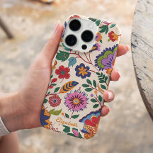 Custom Vintage Colorful Flower Garden Romantic
