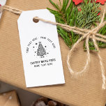 Custom Vintage Hand-drawn Snow Christmas Tree Rubber Stamp<br><div class="desc">Custom Vintage Hand-drawn Snow Christmas Tree Rubber Stamp.</div>