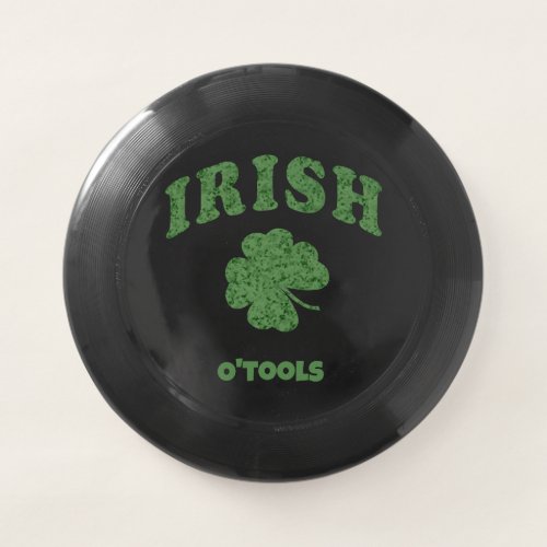 Custom Vintage Irish Green Shamrock Design Wham_O Frisbee