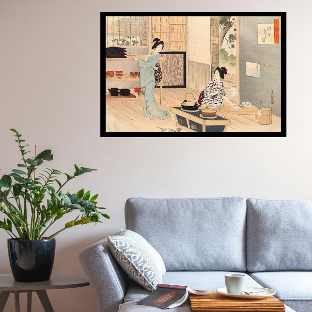 Custom Vintage Japanese Tea Ceremony Art 3   Poster (Creator Uploaded)