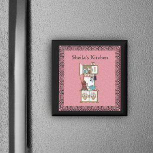 Custom Vintage Kitchen Magnet