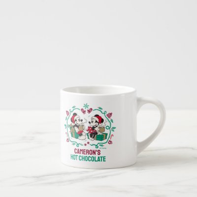 Custom Vintage Mickey &amp; Minnie | Hot Chocolate Espresso Cup