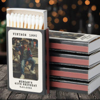 Custom Vintage Photo Birthday