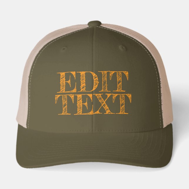 Custom Vintage Sketch Text (Front)