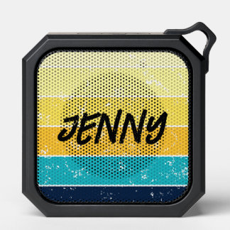 custom vintage stripes Bluetooth Speaker