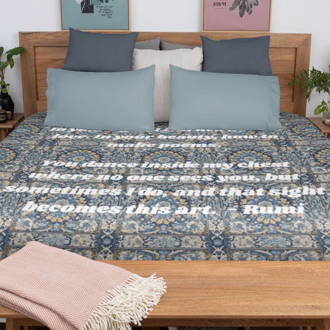 Custom Vintage Tile Nowruz Iranian New Year Gift Duvet Cover (Custom Vintage Tile Nowruz Iranian New Year Gift)