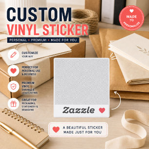 Custom Vinyl Stickers Personalized Sticker Desig