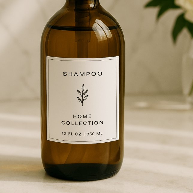 Custom Vinyl Waterproof Bathroom Labels, Set of 4 Sticker (Creator Uploaded)