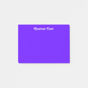 Custom Violet/Indigo Post-it Notes