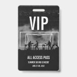 Custom VIP All Access Pass Concert Badge<br><div class="desc">Custom VIP All Access Pass Concert Festival or Rock Concert Badge- perfect for any event. 
Customize the image,  and text to fit your event. 
Great for conferences,  festivals,  music concerts,  art events.</div>