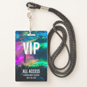 Custom VIP All Access Pass Concert Badge | Zazzle