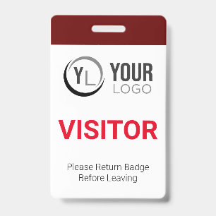 Custom Visitor ID Badge