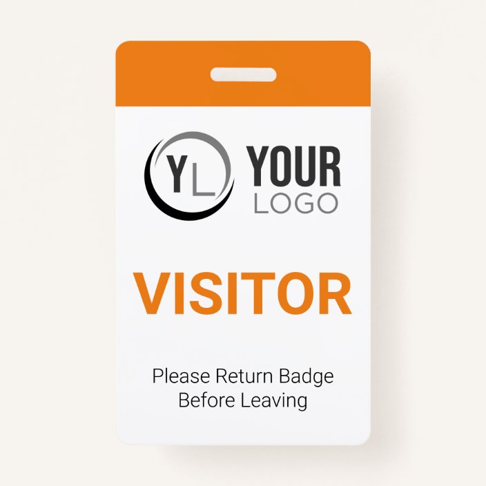 Custom Visitor ID Badge
