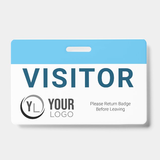 Custom Visitor ID Badge (Front)