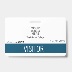 Custom Visitors Guests Logo Company Name ID   Badge