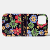 Custom Vivid Colorful Flowers to Personalize Case-Mate iPhone Case (Back (Horizontal))