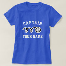 Custom volleyball captain t shirt for women's team