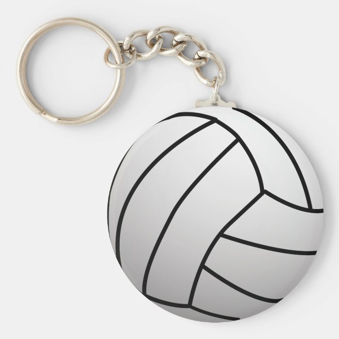 Custom VolleyBall Sports Product Keychains