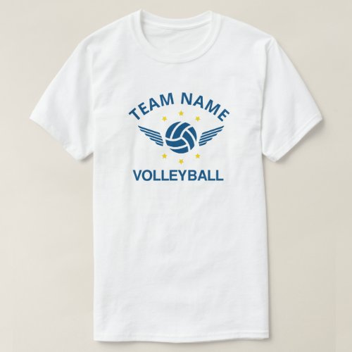 Custom Volleyball Team Name  T_Shirt