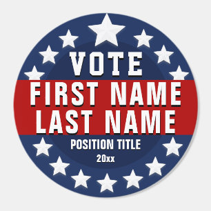 Custom Vote Classic Round Sticker
