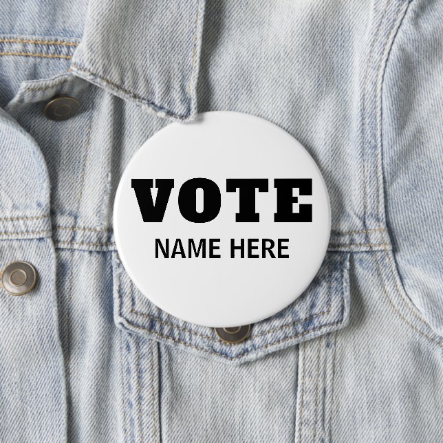 CUSTOM VOTE VOTERS CANDIDATE ELECTION BUTTON (In Situ)