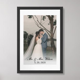 Custom Wall Art for Wedding & Anniversary Gift