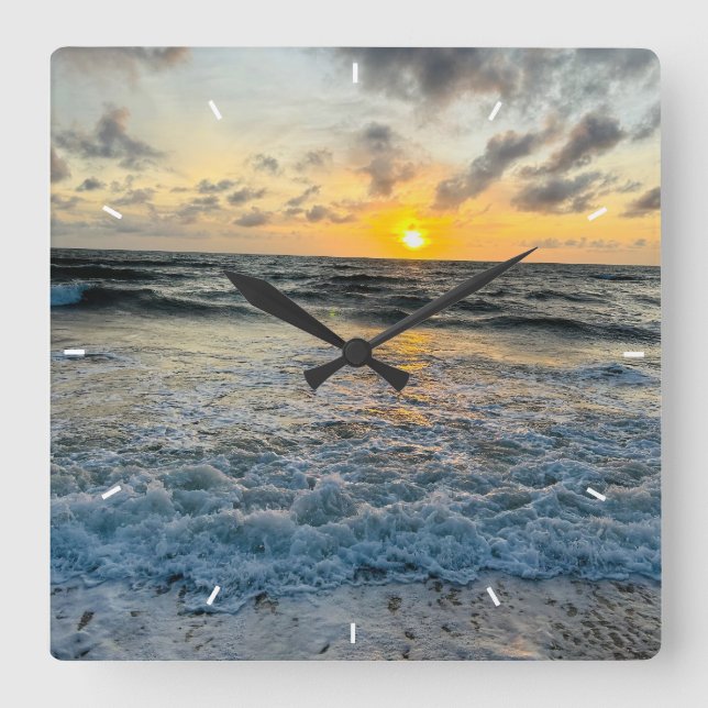 Custom Wall Clock Add Your Own anniversary gifts (Front)