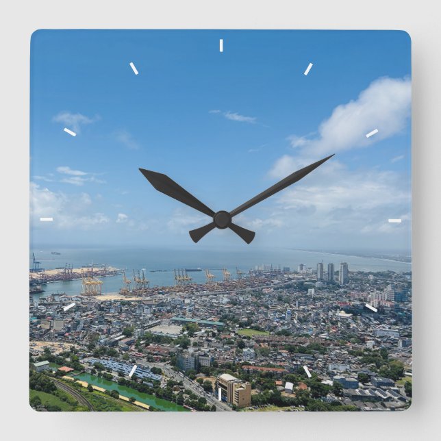 Custom Wall Clock (Add Your Own Photo and/or text) (Front)