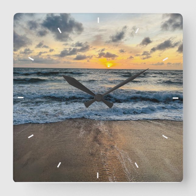 Custom Wall Clock (Add Your Own Photo and/or text) (Front)