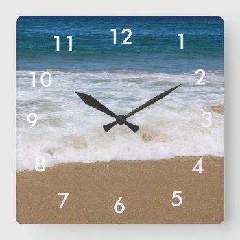 Custom Wall Clock (add Your Own Photo And/or Text) by DesignsByEJ at Zazzle
