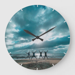 Custom Wall Clock (Add Your Own Photo and/or text)
