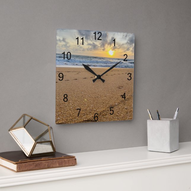 Custom Wall Clock (Add Your Own Photo and/or text) (Office)