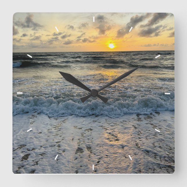 Custom Wall Clock (Add Your Own Photo and/or text) (Front)