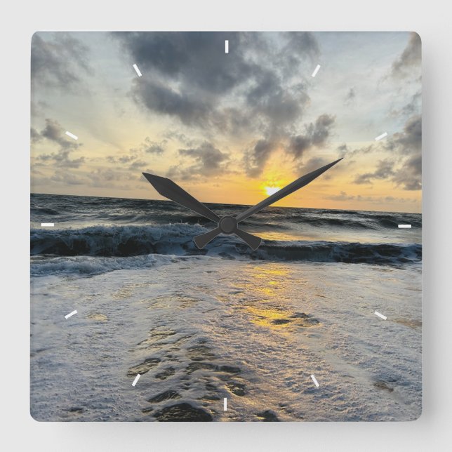 Custom Wall Clock (Add Your Own Photo and/or text) (Front)