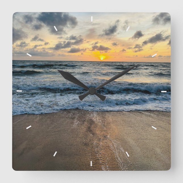 Custom Wall Clock (Add Your Own Photo and/or text) (Front)