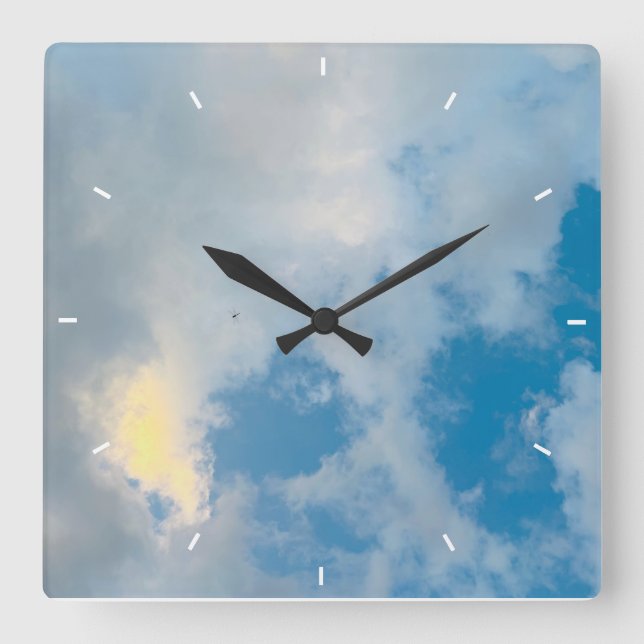 Custom Wall Clock (Add Your Own Photo and/or text) (Front)