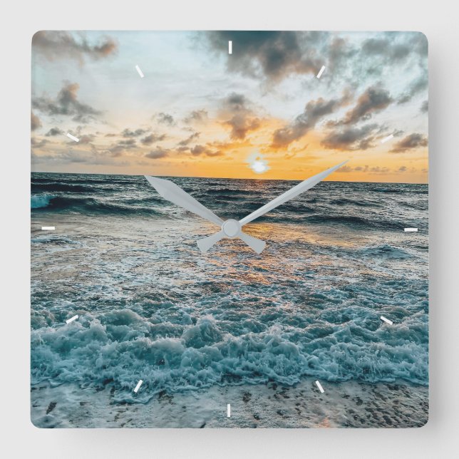 Custom Wall Clock (Add Your Own Photo and/or text) (Front)