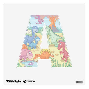 Custom Wall Decal/Cartoon Dinosaurs Sticker