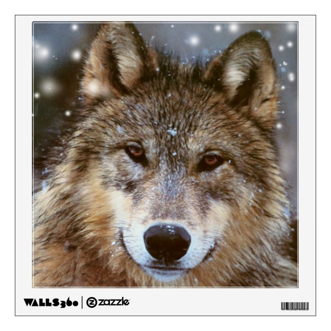 Custom Wall Decal/Wolf Decal (Front)