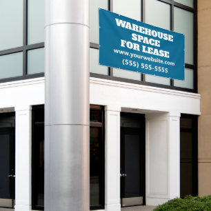 Custom Warehouse Space Lease Banner