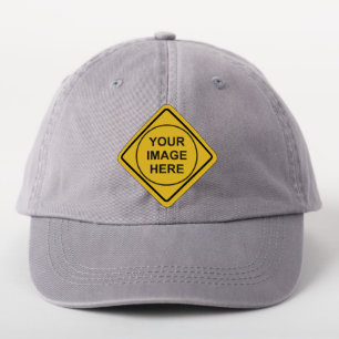 Custom Warning Diamond Sign Patch
