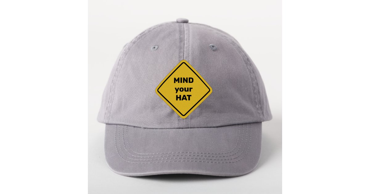 Custom Warning Diamond Sign Patch | Zazzle