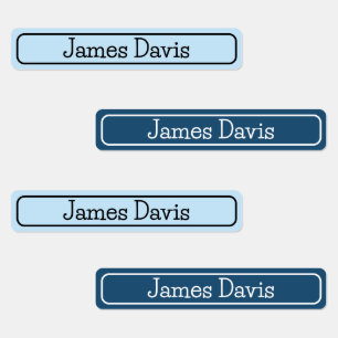 Custom Washable School Clothing Labels for Boys