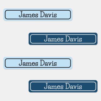 Custom Washable School Clothing Labels for Boys
