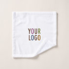 Custom Washcloth with Your Company Logo No Minimum